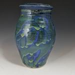 Blue Green Leaf Vase  - $95
8 in tall
SKU BGLV1820
