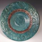 Dark Teal To God Be the Glory Bowl - $100
12 in wide; 3.5 in tall
SKU DGTGGB71620
