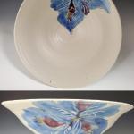 Blue and Purple Iris Bowl - $175
17.75 in wide; 4 in tall
SKU BPIB71620