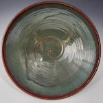 Dark Green and Brown Bowl - $110 
12 in across; 4 in tall
SKU DGBB71620
