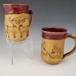 Red & Brown Reindeer Mugs - $47 each
4.5 inches tall Left SKU RBRM92620
4.5 inches tall Right SKU RBRM92620